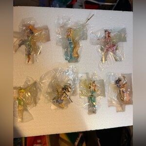 Disney Tinkerbell and Fairies Ornament Set NEW